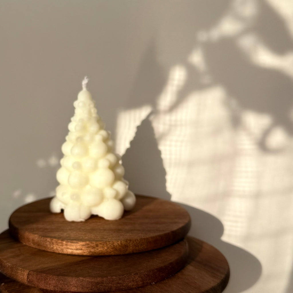 CHRISTMAS SCULPTED CANDLES
