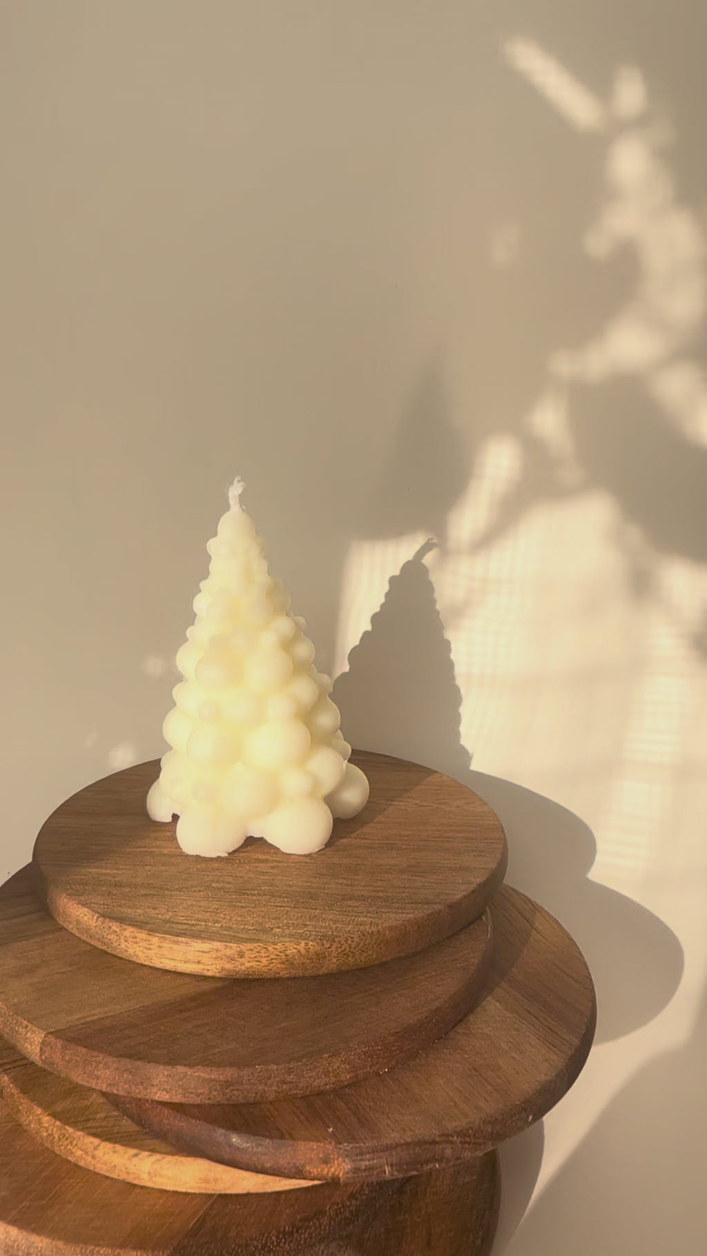 CHRISTMAS SCULPTED CANDLES