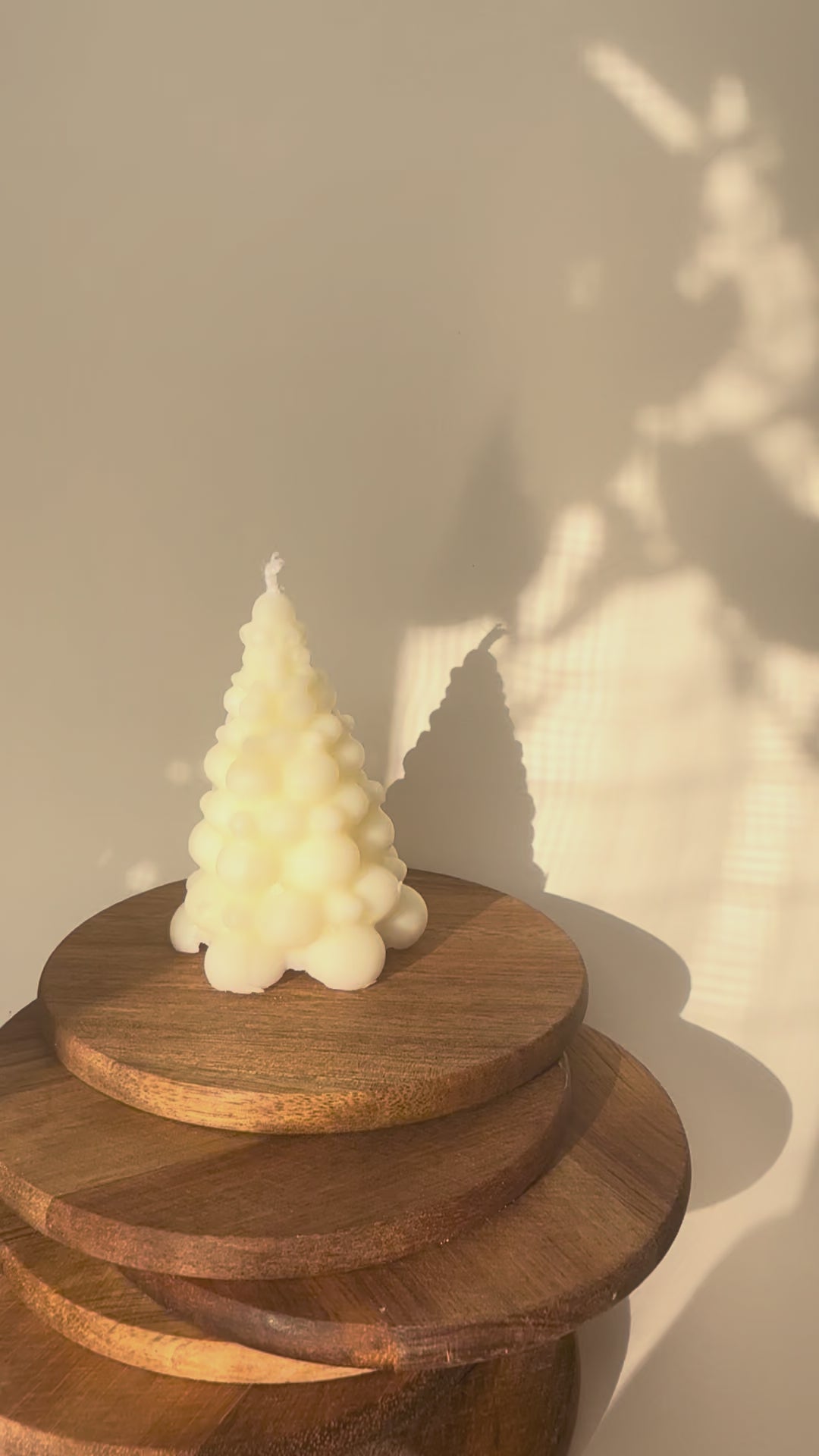 CHRISTMAS SCULPTED CANDLES