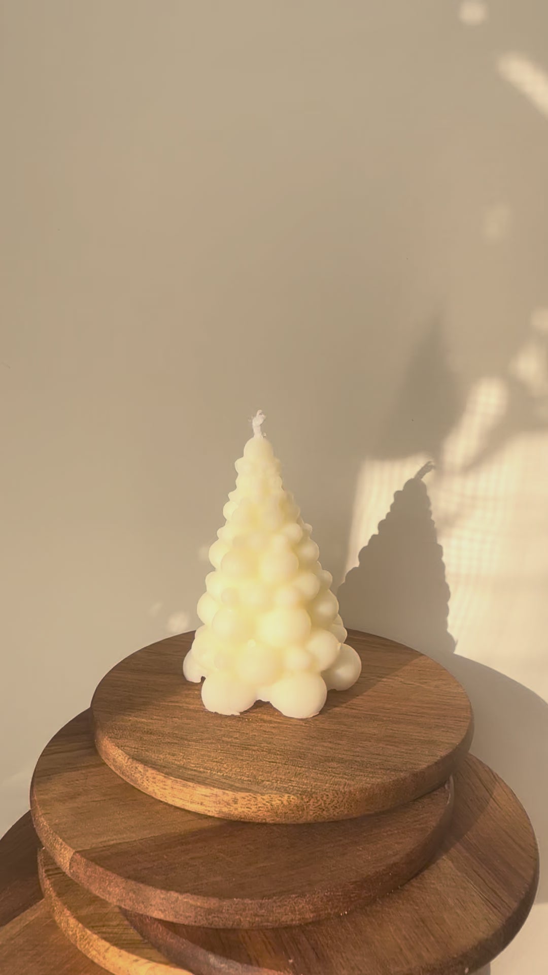 CHRISTMAS SCULPTED CANDLES